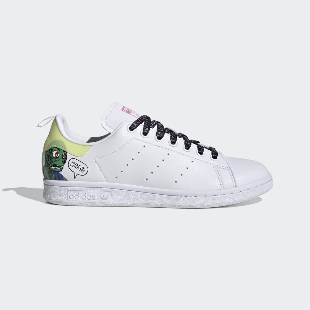 Adidas Women's Stan Smith Originals Shoes White/Black Ireland EG5152